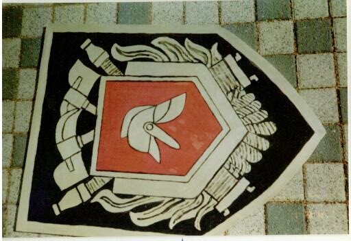 Puzzel brandweer logo