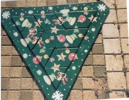 Magische driehoek- Kerst